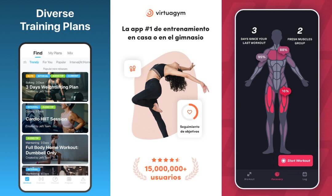 Las mejores apps de rutinas de gym gratis